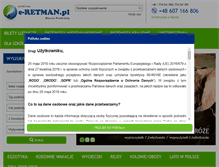 Tablet Screenshot of e-retman.pl